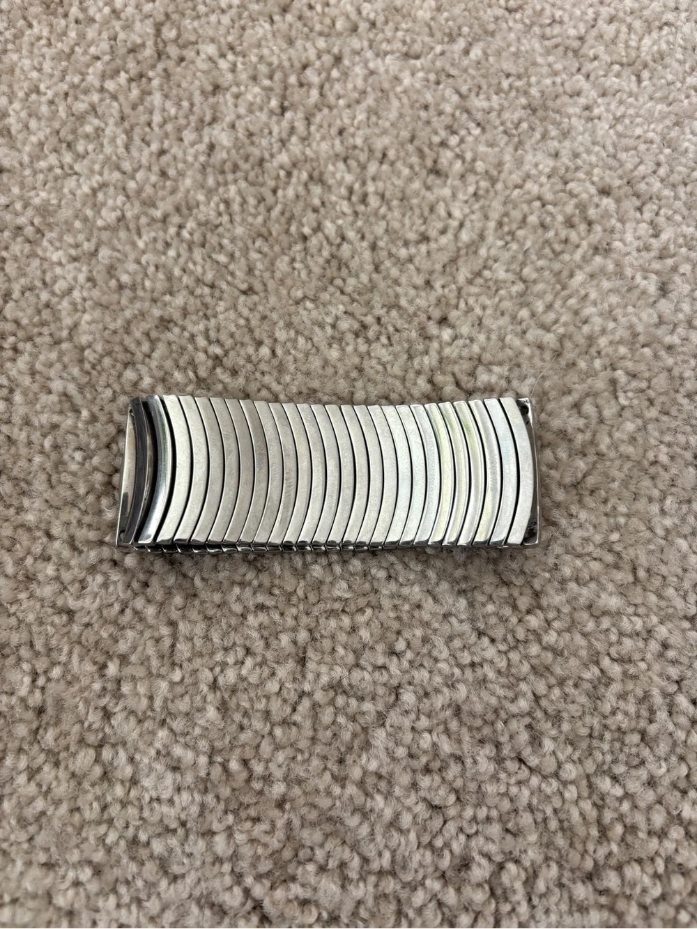Swatch Silver Stretch Link Bracelet